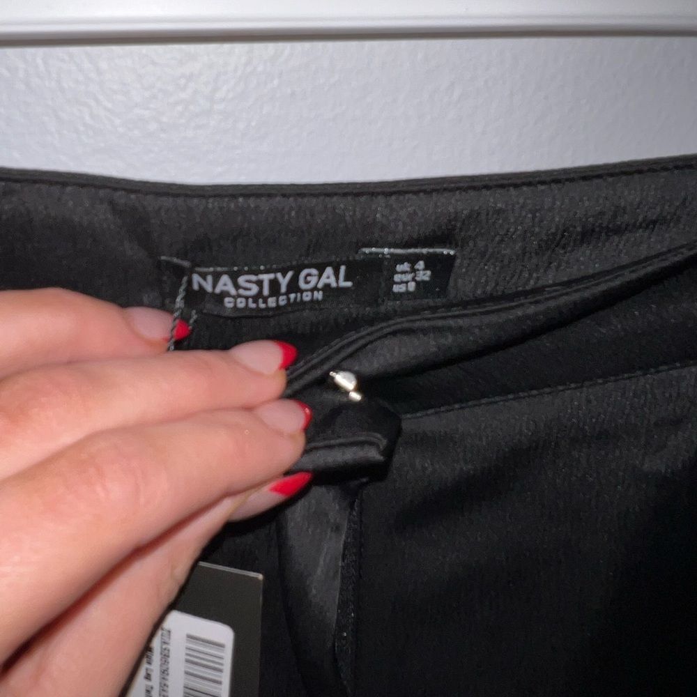Satin wide leg pant Nasty Gal